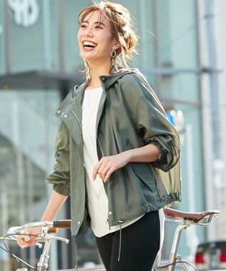 浅見れいなさん着用 Light Washer ショートブルゾン Icb ファッション通販 公式通販 オンワード クローゼット