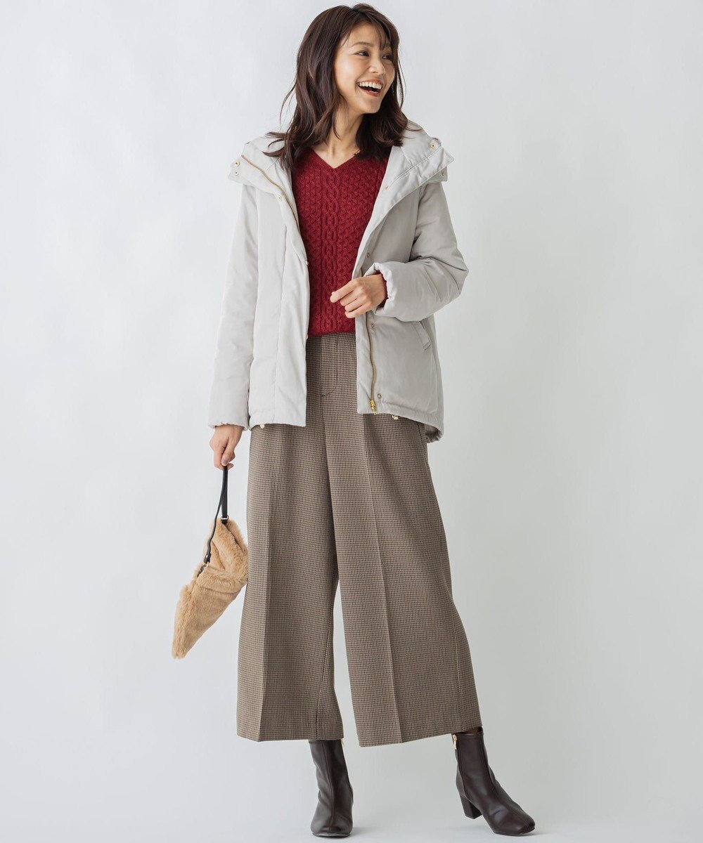 ANY 【洗える】ソロナファイバー 中綿ジャケット 