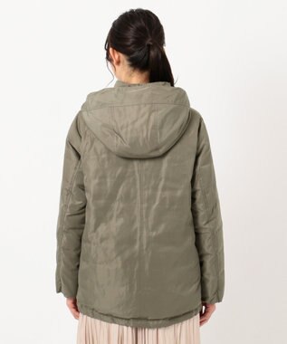 ANY 【洗える】ソロナファイバー 中綿ジャケット カーキ系