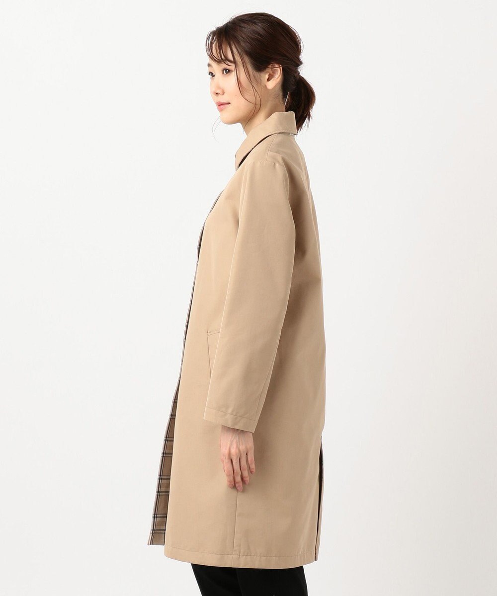 撥水加工 シワになりにくい コットンナイロンドライチェック コート J Press Ladies ファッション通販 公式通販 オンワード クローゼット