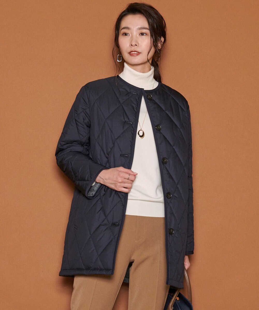 リバーシブル】キルテッド ロング丈 コート / J.PRESS LADIES S 