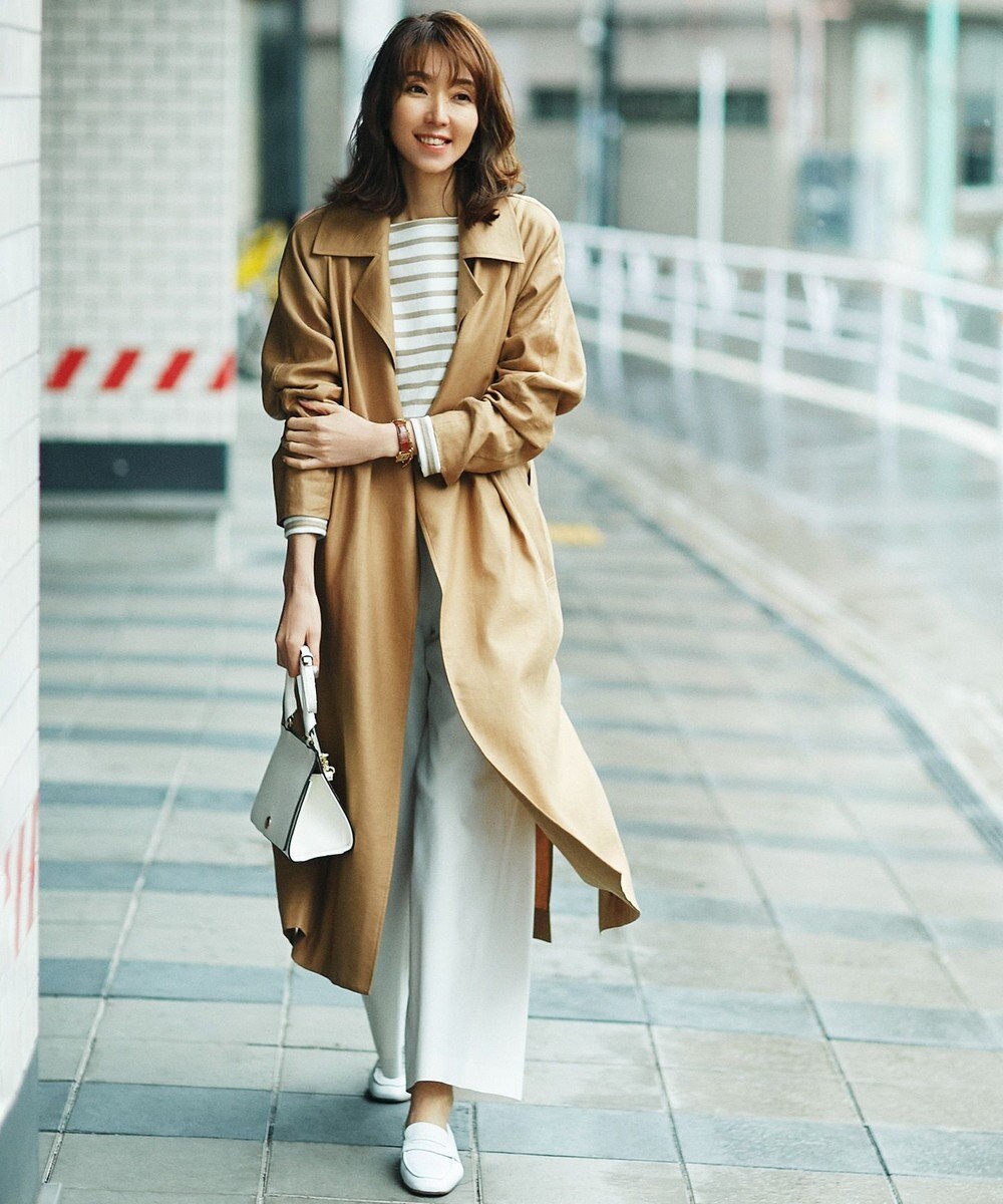 Vintege Soft Twill ラップコート 23区ファッション通販 公式通販 オンワード クローゼット