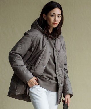 Mi Mollet掲載 ストール付 Adsダウンショート コート 検索番号k24 23区 S ファッション通販 公式通販 オンワード クローゼット