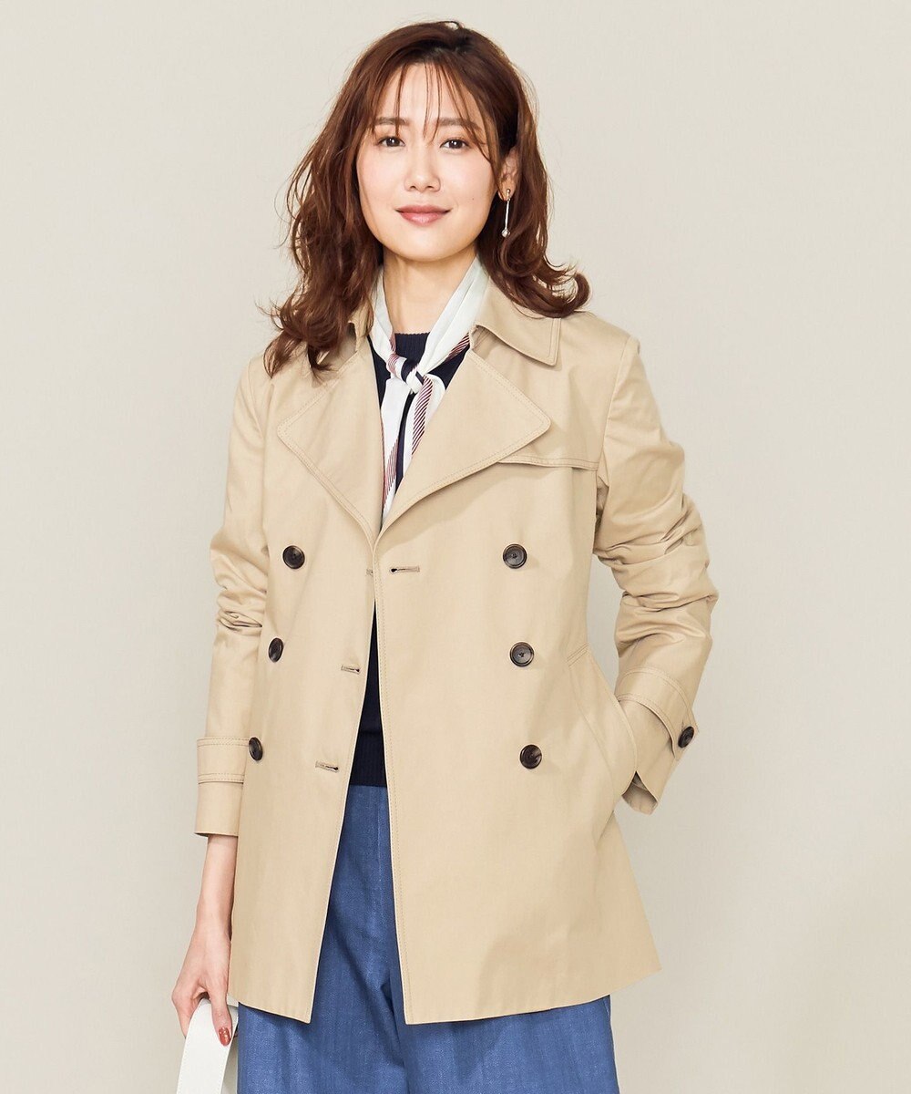 撥水 花粉が落ちやすい T C Nyギャバ ショートトレンチコート 組曲 S ファッション通販 公式通販 オンワード クローゼット 撥水 花粉が落ちやすい T C Nyギャバ ショートトレンチコート 組曲 S ファッション通販 公式通販 オンワード クローゼット