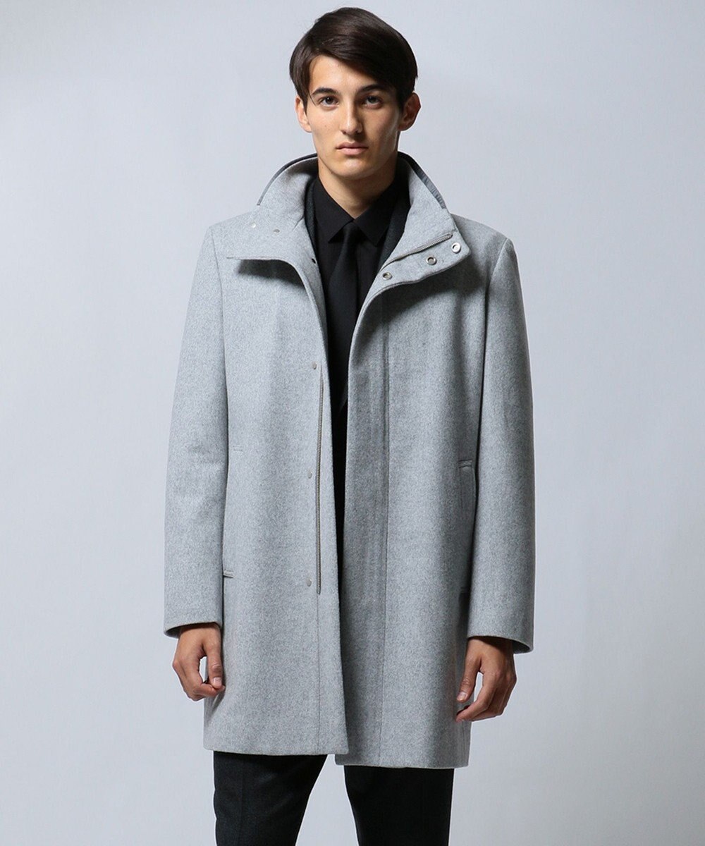 S 100s ジャパンメルトン スタンドカラー コート Ck Calvin Klein Men ファッション通販 公式通販 オンワード クローゼット