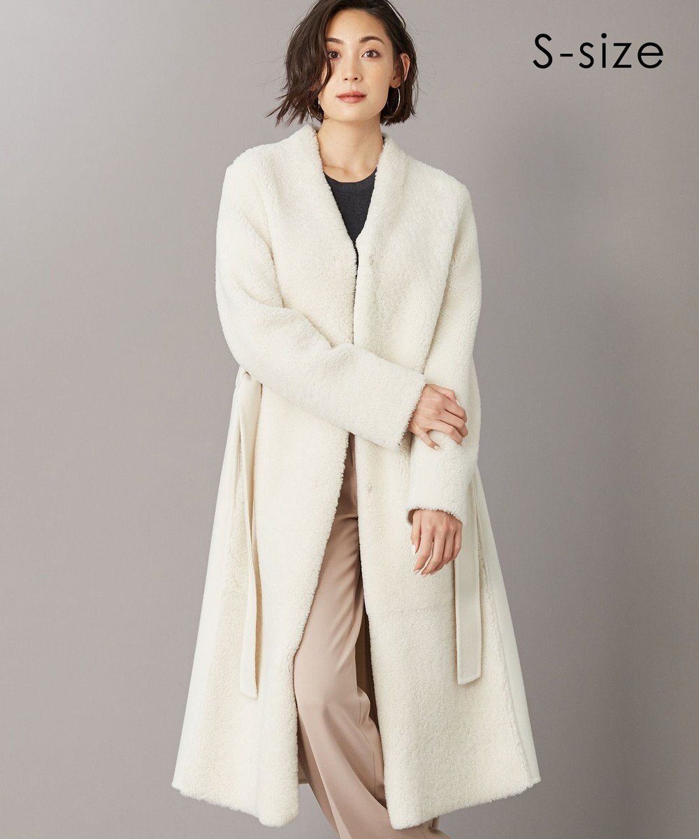 S Size Goole ムートンコート Beige ファッション通販 公式通販 オンワード クローゼット