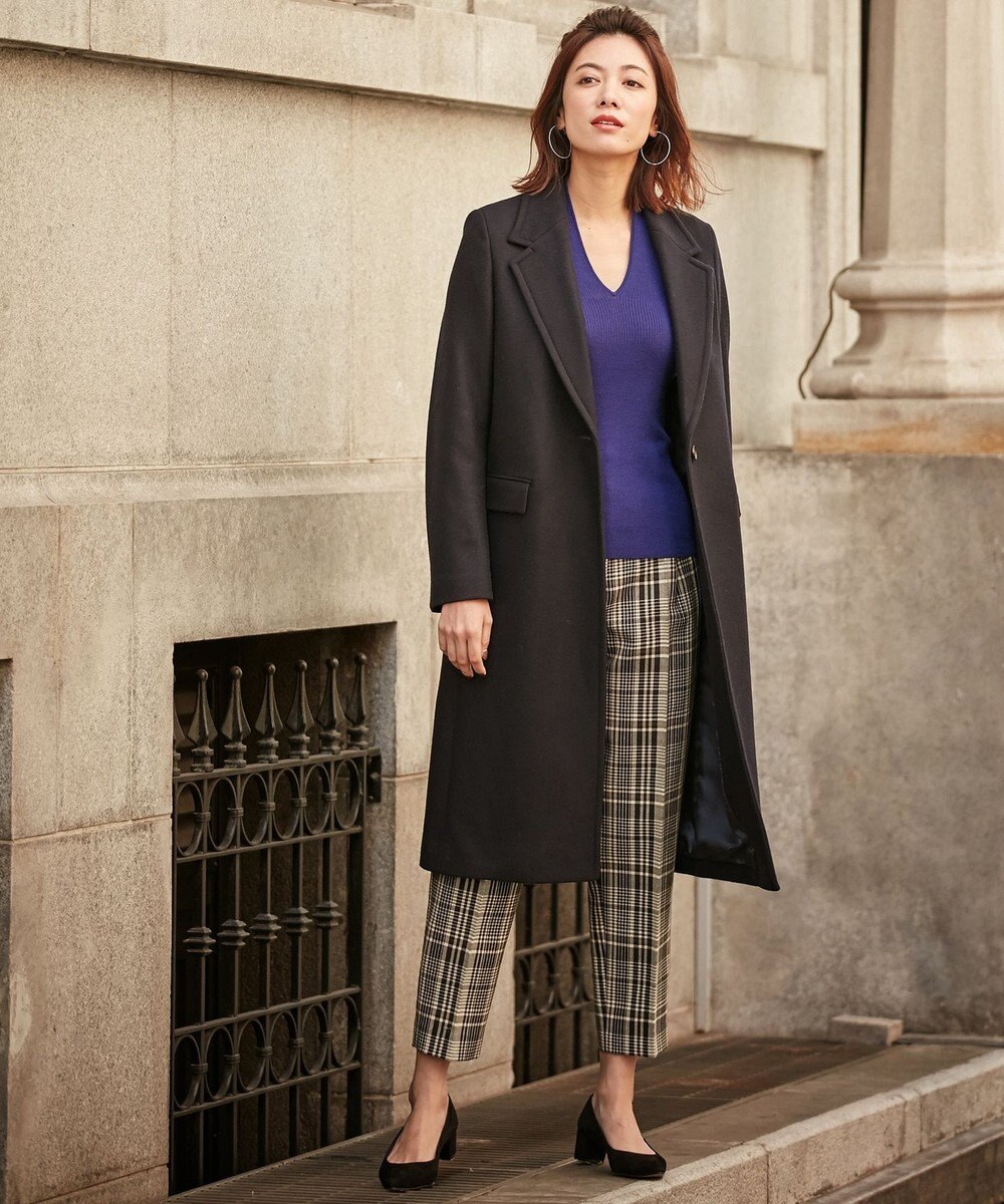 Shell Melton チェスターコート Icbファッション通販 公式通販 オンワード クローゼット