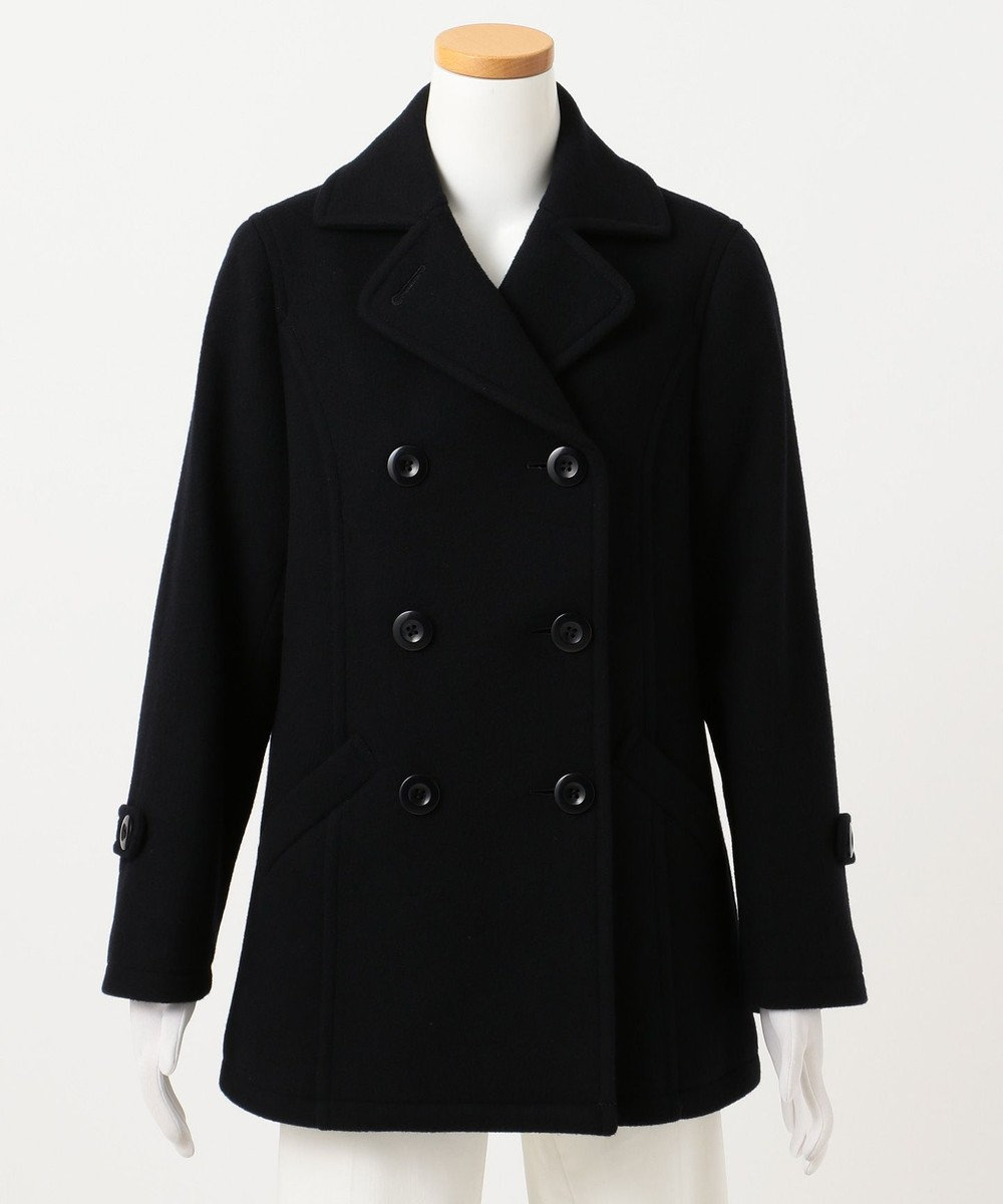 キナリ・ベージュ 新品 組曲 コート Ｐコート ネイビー 100-110 - 通販