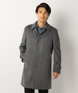 ジェイプレス J.PRESS ロング コート wool 毛 100% 紺色 長袖