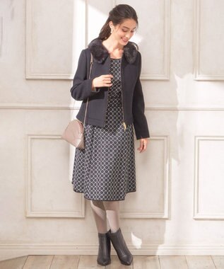 TOCCA SEVENTEEN SHORT ショートコート ブラック系