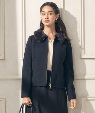 TOCCA SEVENTEEN SHORT ショートコート ブラック系