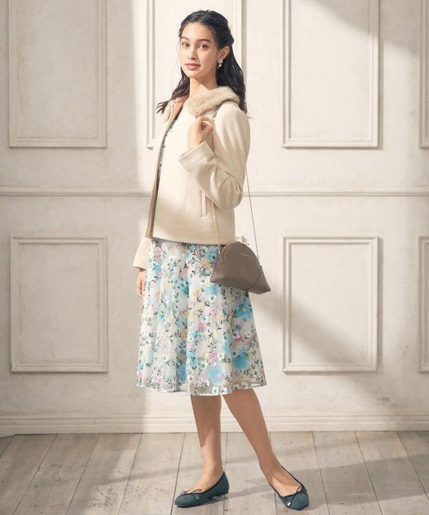 TOCCA SEVENTEEN SHORT ショートコート ベージュ系