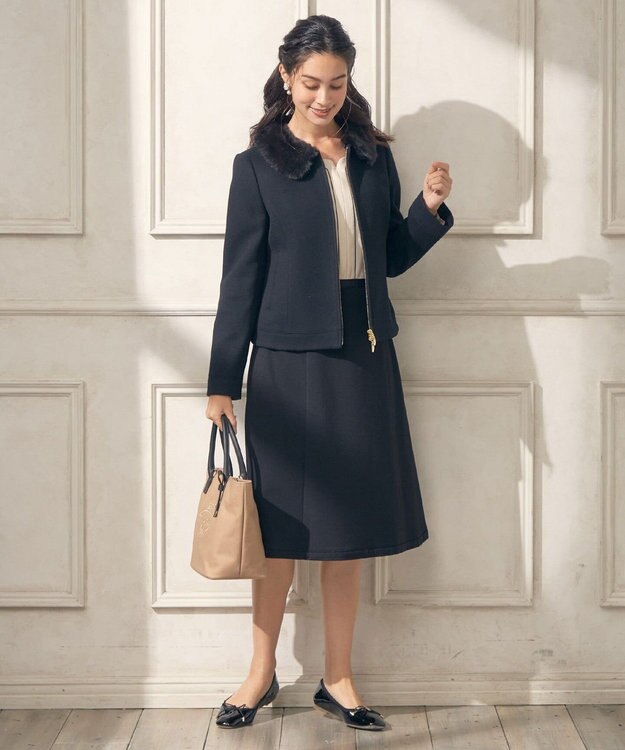 TOCCA SEVENTEEN SHORT ショートコート ブラック系