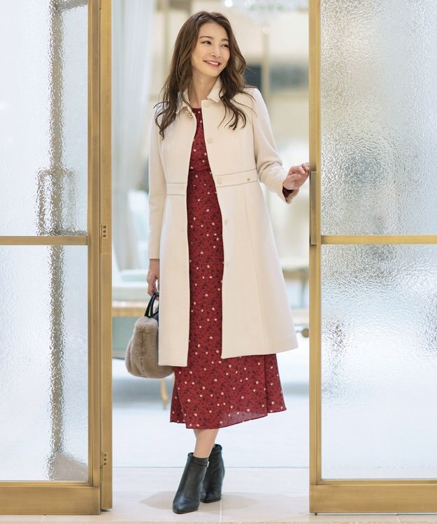 TOCCA BONHEUR コート ベージュ系