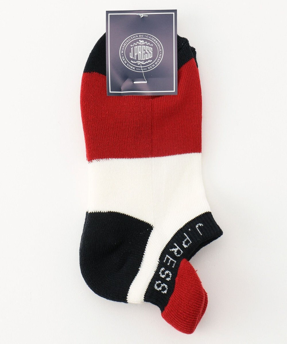 Kids雑貨 トリコロールパイル くるぶし丈ソックス 19 26cm J Press Kids ファッション通販 公式通販 オンワード クローゼット