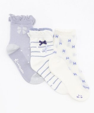 3足セット 16 24cm シースルー3pソックス 組曲 Kids ファッション通販 公式通販 オンワード クローゼット
