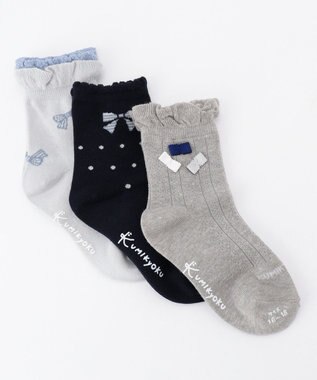 13 24cm 3足セット ショートソックス 組曲 Kids ファッション通販 公式通販 オンワード クローゼット