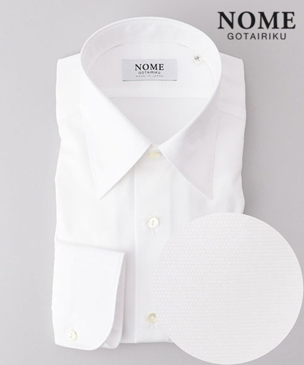 GOTAIRIKU 【一部店舗＆WEB限定展開】【NOME】ドレスシャツ / レギュラーカラー ホワイト系