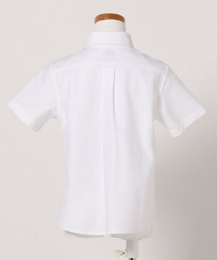 J.PRESS KIDS 【110-130cm】ツイルジャージー 半袖 シャツ ホワイト系
