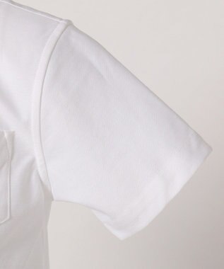 J.PRESS KIDS 【110-130cm】ツイルジャージー 半袖 シャツ ホワイト系