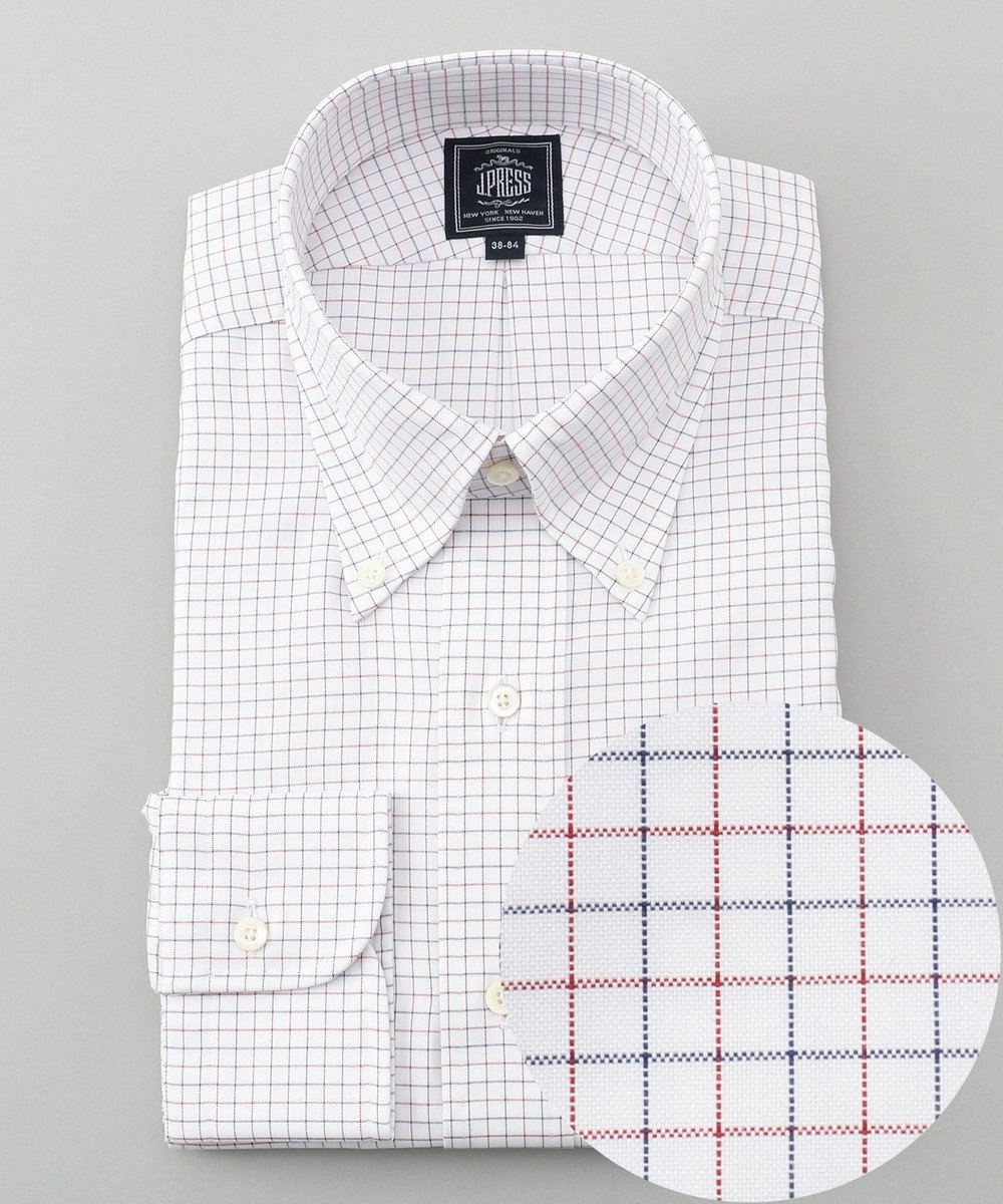 形態安定 Premium Pleats タッタソールチェック シャツ J Press Men ファッション通販 公式通販 オンワード クローゼット