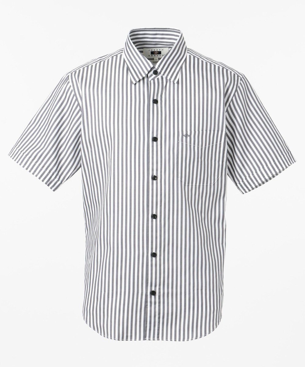 【オンワード】 JOSEPH ABBOUD>トップス 【JOE COTTON】ワッフルストライプ シャツ ネイビー L メンズ 【送料無料】