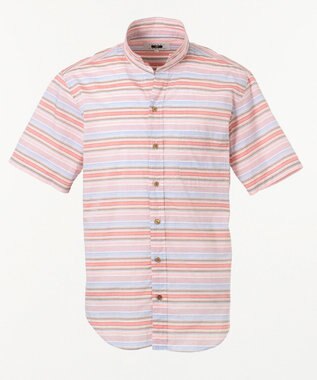 JOSEPH ABBOUD マルチボーダー シャツ