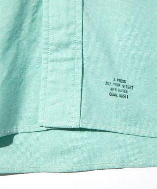 J.PRESS MEN 【J.PRESS ORIGINALS】IRVING B.D. SS  BIG SILHOUETTE /VINTAGE OXFORD スモーキーグリーン系