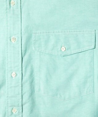 J.PRESS MEN 【J.PRESS ORIGINALS】IRVING B.D. SS  BIG SILHOUETTE /VINTAGE OXFORD スモーキーグリーン系