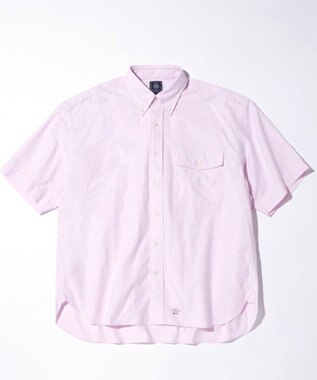 J.PRESS MEN 【J.PRESS ORIGINALS】IRVING B.D. SS  BIG SILHOUETTE /VINTAGE OXFORD ピンク系