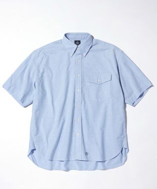 J.PRESS MEN 【J.PRESS ORIGINALS】IRVING B.D. SS  BIG SILHOUETTE /VINTAGE OXFORD ダルブルー系