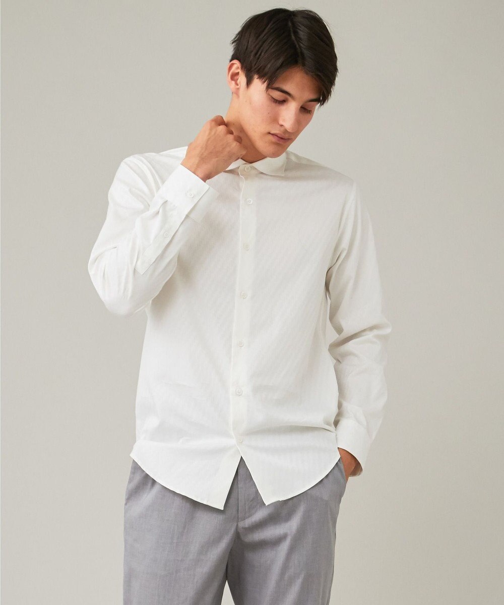 エアリーバイアスドビー シャツ ホリゾンタルカラー Ck Calvin Klein Menファッション通販 公式通販 オンワード クローゼット