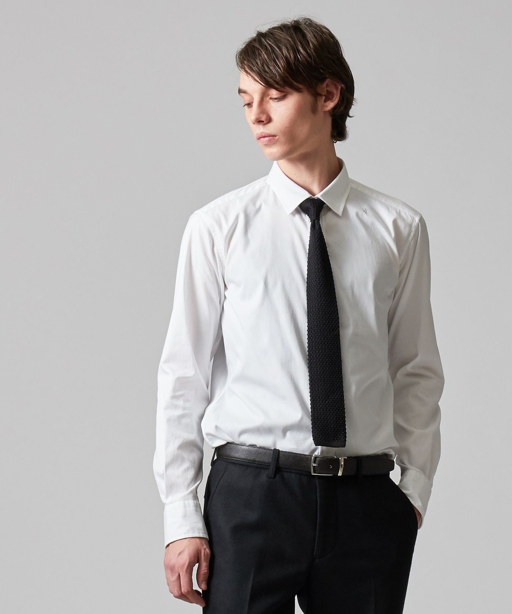 【オンワード】 JOSEPH MEN>トップス 【新提案】REGULAR COLLAR / ox stretch シャツ ホワイト 50 メンズ 【送料無料】