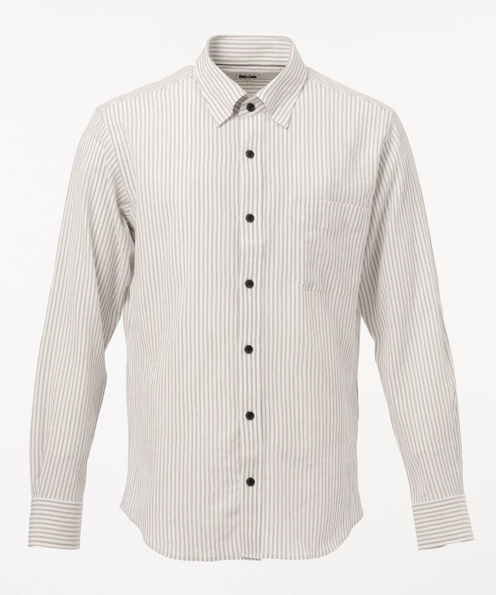 【オンワード】 JOSEPH ABBOUD>トップス エアクレープストライプ シャツ オレンジ M メンズ 【送料無料】