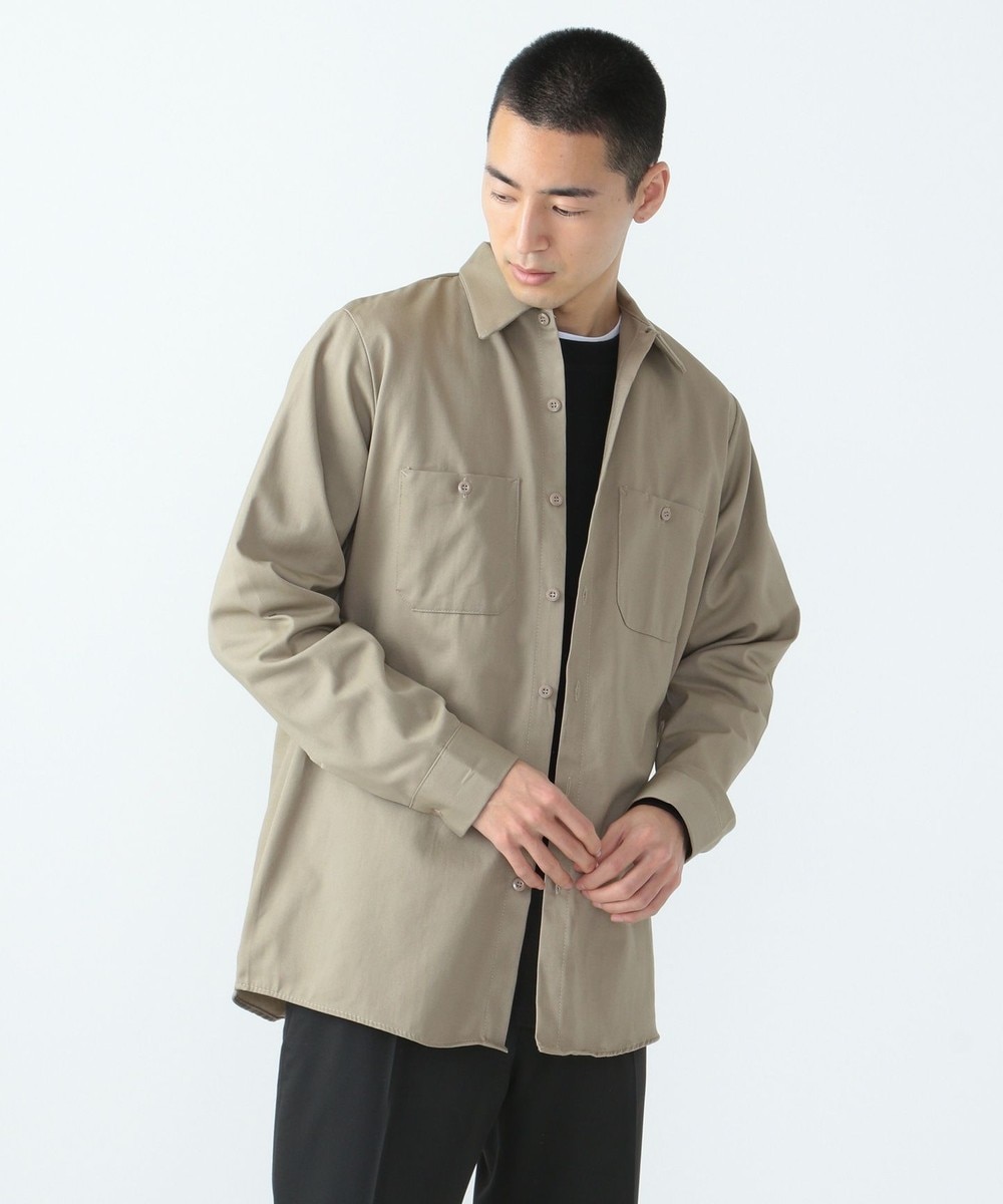 【オンワード】 SHARE PARK MENS>トップス 〈RED KAP〉ワークシャツ ネイビー S メンズ 【送料無料】
