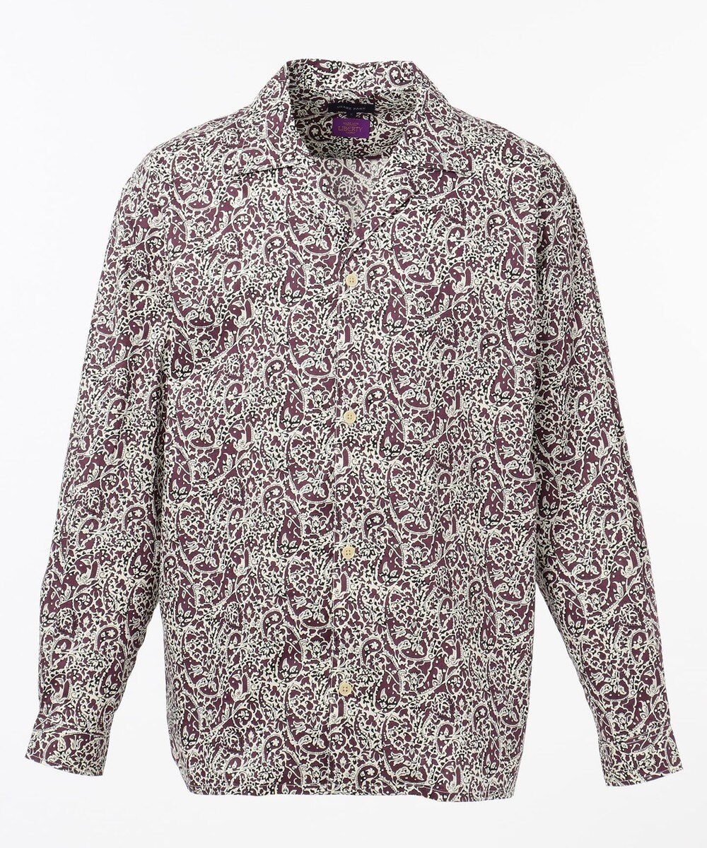 【オンワード】 SHARE PARK MENS>トップス 〈LIBERTY〉レギュラーカラーシャツ ネイビー 2 メンズ 【送料無料】