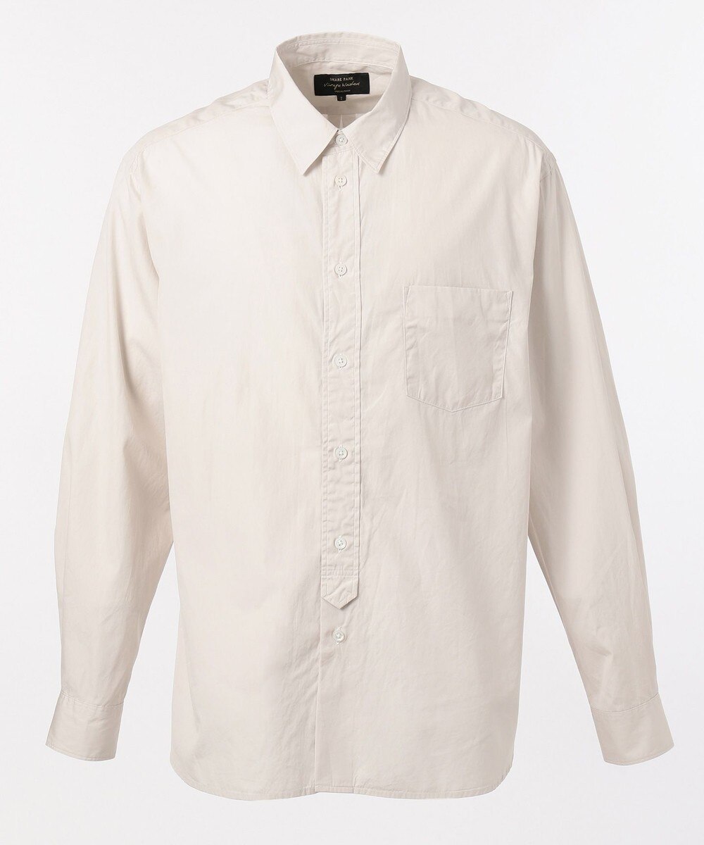 【オンワード】 SHARE PARK MENS>トップス ヴィンテージウォッシュレギュラーカラーシャツ アイボリー 2 メンズ 【送料無料】