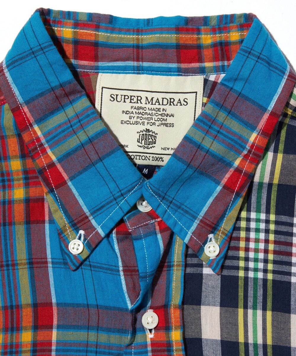 J.PRESS MEN 【J.PRESS ORIGINALS】IRVING B.D. SHIRTS BIG SILHOUETTE / CRAZY PATTERN 