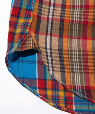 J.PRESS MEN 【J.PRESS ORIGINALS】IRVING B.D. SHIRTS BIG SILHOUETTE / CRAZY PATTERN ネイビー系8