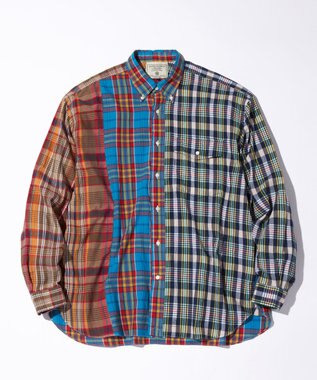  【J.PRESS ORIGINALS】IRVING B.D. SHIRTS BIG SILHOUETTE / CRAZY PATTERN