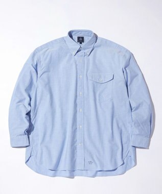 J.PRESS MEN 【J.PRESS ORIGINALS】IRVING B.D. SHIRTS BIG SILHOUETTE /VINTAGE OXFORD サックスブルー系