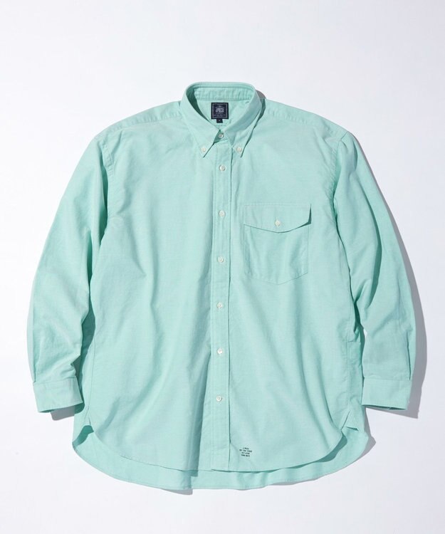 J.PRESS MEN 【J.PRESS ORIGINALS】IRVING B.D. SHIRTS BIG SILHOUETTE /VINTAGE OXFORD スモーキーグリーン系
