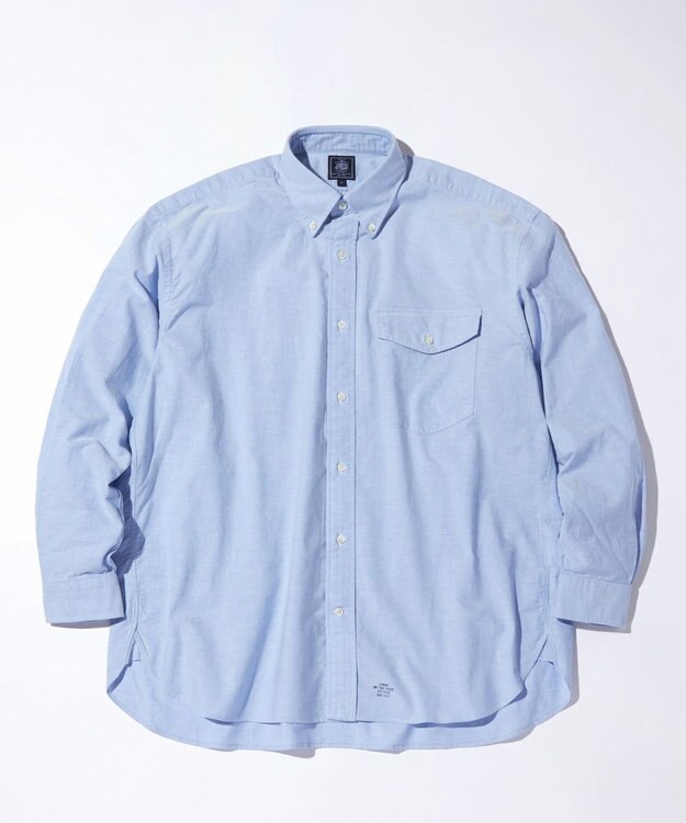 J.PRESS MEN 【J.PRESS ORIGINALS】IRVING B.D. SHIRTS BIG SILHOUETTE /VINTAGE OXFORD サックスブルー系