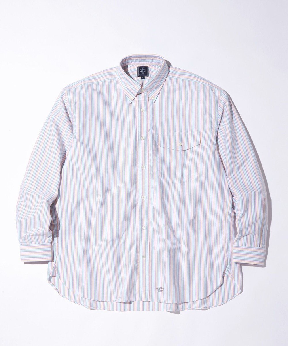 J.PRESS MEN 【J.PRESS ORIGINALS】IRVING B.D. SHIRTS BIG SILHOUETTE /CANDY STRIPE 