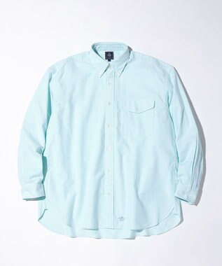 J.PRESS MEN 【J.PRESS ORIGINALS】IRVING B.D. SHIRTS BIG SILHOUETTE /CANDY STRIPE スモーキーグリーン系1