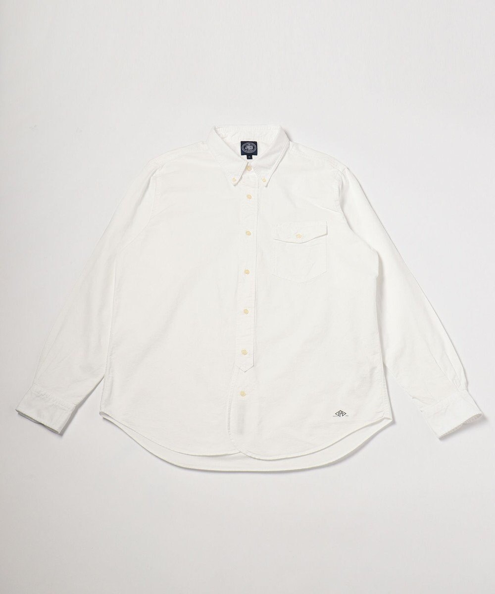 J.PRESS MEN 【キングサイズ】AMERICANOX B.Dシャツ ホワイト系
