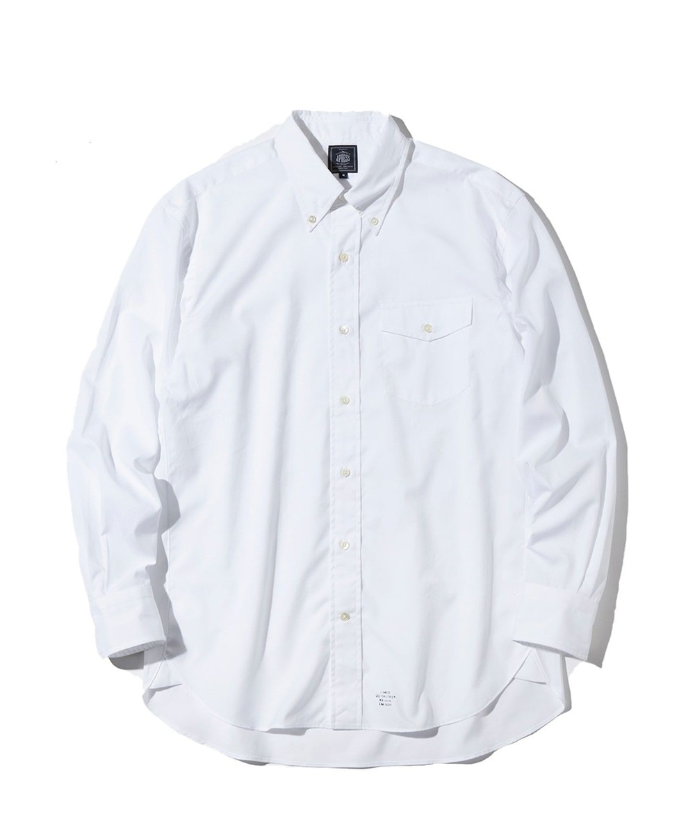 【オンワード】 J.PRESS MEN>トップス 【J.PRESS ORIGINALS】BROAD B.D. SHIRT AUTHENTIC FIT ホワイト M メンズ 【送料無料】