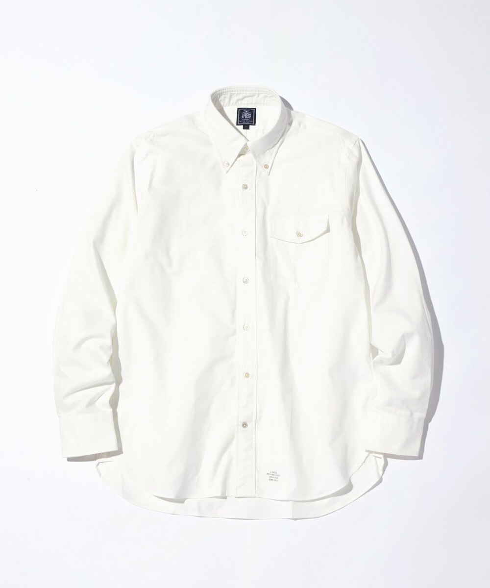 【オンワード】 J.PRESS MEN>トップス 【J.PRESS BASIC】 アービング シャツ / ボタンダウン サックスブルー XL メンズ 【送料無料】