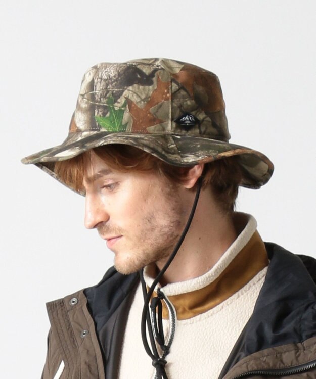 JOSEPH ABBOUD MOUNTAIN ネイチャーカモフラージュ ハット ブラウン系6