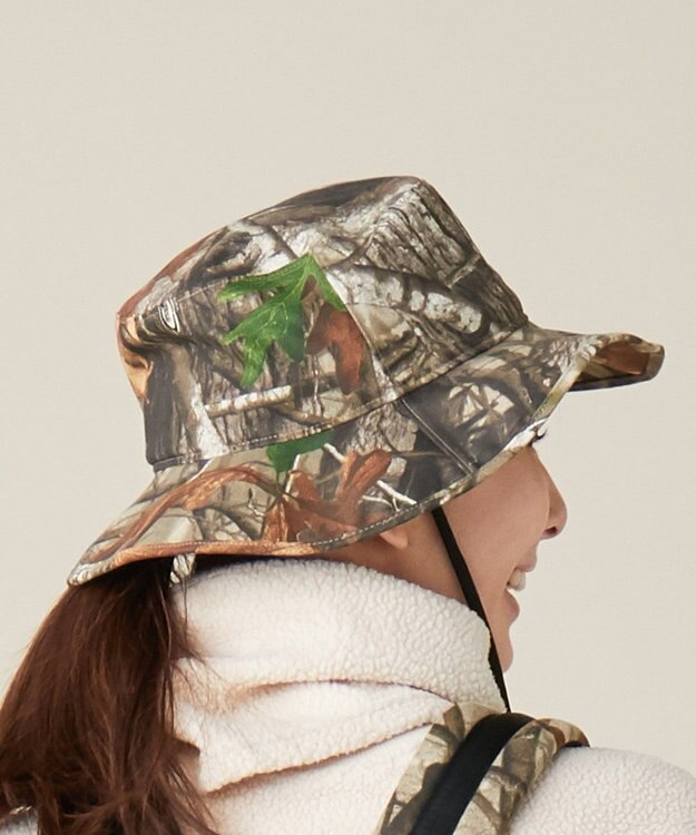 JOSEPH ABBOUD MOUNTAIN ネイチャーカモフラージュ ハット ブラウン系6